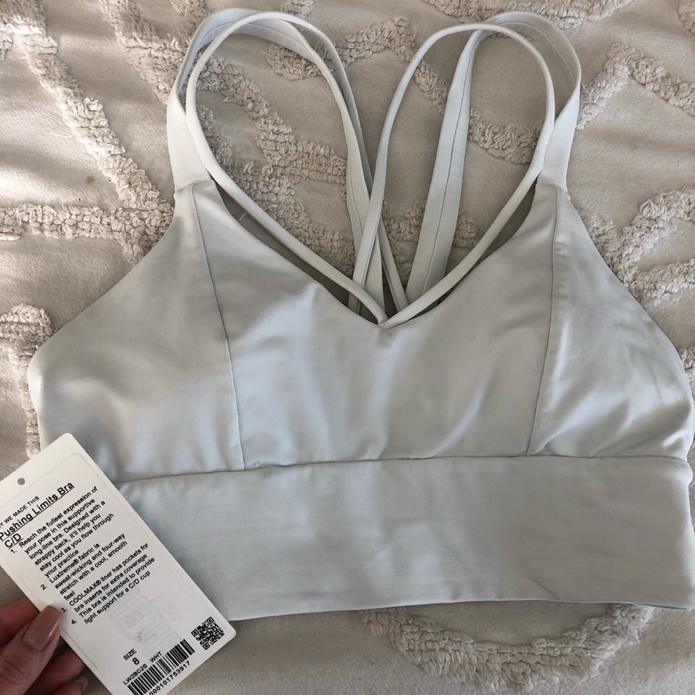Lululemon “pushing limits” sports bra